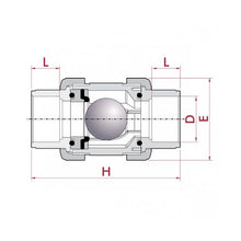 Cargar imagen en el visor de la galería, VÁLVULA DE RETENCIÓN PVC 50MM CEPEX ASTRALPOOL
