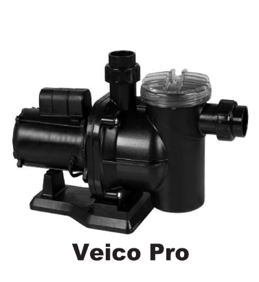 BOMBA VEICO PRO 1 HP- IP21 MONOFASICA 11.8m3/h | Para Piscinas